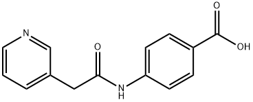 4-[2-(pyridin-3-yl)acetamido]benzoic acid