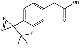 2-(4-(3-(trifluoromethyl)-3H-diazirin-3-yl)phenyl)acetic acid