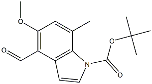 5-Methoxy-7-Methyl-t-Boc-1H-indole-4-carbaldehyde