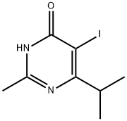 4(3H)-Pyrimidinone, 5-iodo-2-methyl-6-(1-methylethyl)-