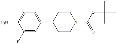 4-(4-氨基-3-氟苯基)哌啶-1-羧酸叔丁酯