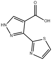 3-(噻唑-2-基)-1H-吡唑-4-羧酸