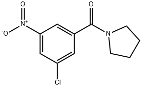 Methanone, (3-chloro-5-nitrophenyl)-1-pyrrolidinyl-