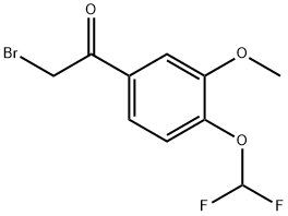 2-溴-1-[4-(二氟甲氧基)-3-甲氧基苯基]乙烷-1-酮