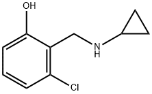 3-chloro-2-[(cyclopropylamino)methyl]phenol