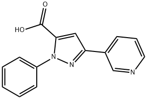 1H-Pyrazole-5-carboxylic acid, 1-phenyl-3-(3-pyridinyl)-