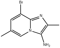 8-Bromo-2,6-dimethylimidazo[1,2-a]pyridin-3-amine
