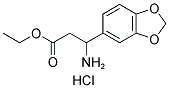 3-Amino-3-benzo[1,3]dioxol-5-yl-propionic acidethyl ester hydrochloride