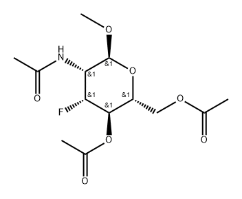 α-D-Mannopyranoside, methyl 2-(acetylamino)-2,3-dideoxy-3-fluoro-, 4,6-diacetate