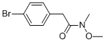 2-(4-BROMOPHENYL)-N-METHOXY-N-METHYLACETAMIDE