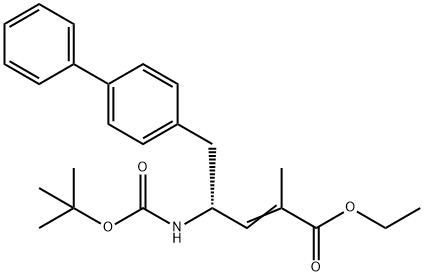 (R)-Ethyl 5-([1,1'-biphenyl]-4-yl)-4-((tert-butoxy carbonyl)amino)-2-methylpent-2-enoate...