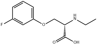 N-ethyl-O-(3-fluorophenyl)-L-serine