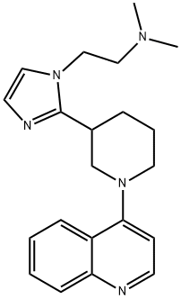 dimethyl(2-{2-[1-(quinolin-4-yl)piperidin-3-yl]-1H-imidazol-1-yl}ethyl)amine