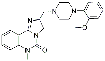 2-[[4-(2-METHOXYPHENYL)PIPERAZIN-1-YL] METHYL]-6-METHYL-2,3-DIHYDROIMIDAZO[1,2C]QUINAZOLIN-5(6H)-ONE