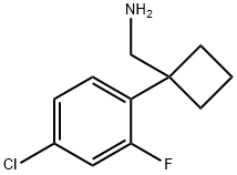 (1-(4-氯-2-氟苯基)环丁基)甲胺盐酸盐