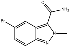 5-Bromo-2-methyl-2H-indazole-3-carboxylic acid amide