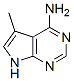 7H-Pyrrolo[2,3-d]pyrimidin-4-amine, 5-methyl- (9CI)