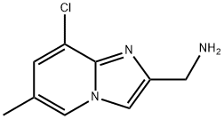 1-{8-chloro-6-methylimidazo[1,2-a]pyridin-2-yl}methanamine