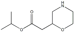 isopropyl 2-(morpholin-2-yl)acetate