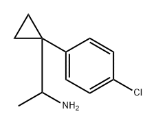 1-[1-(4-chlorophenyl)cyclopropyl]ethan-1-amine