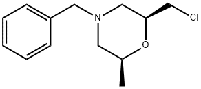 (2S,6S)-4-benzyl-2-(chloromethyl)-6-methylmorpholine