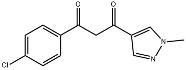 1-(4-Chlorophenyl)-3-(1-methyl-1H-pyrazol-4-yl)propane-1,3-dione