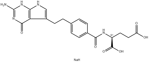 N-{4-[2-(2-amino-4-oxo-4,7-dihydro-1H-pyrrolo[2,3-d]pyrimidin-5-yl)ethyl]benzoyl}-D-glutamic acid