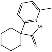 Cyclohexanecarboxylic acid, 1-(6-methyl-2-pyridinyl)-