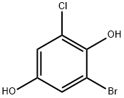 2-bromo-6-chlorobenzene-1,4-diol