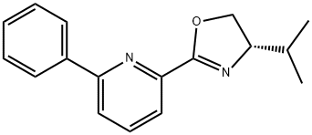 Pyridine, 2-[(4S)-4,5-dihydro-4-(1-methylethyl)-2-oxazolyl]-6-phenyl-