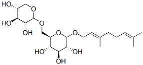 β-D-Glucopyranoside, (2E)-3,7-dimethyl-2,6-octadien-1-yl 6-O-β-D-xylopyranosyl-