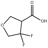 3-Furancarboxylic acid, 4,4-difluorotetrahydro-