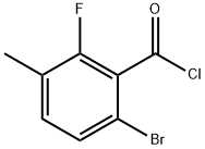 6-Bromo-2-fluoro-3-methylbenzoyl chloride