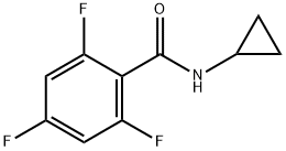 N-cyclopropyl-2,4,6-trifluorobenzamide