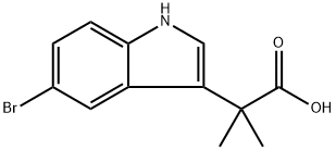 1H-Indole-3-acetic acid, 5-bromo-α,α-dimethyl-