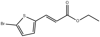 ethyl (2E)-3-(5-bromothiophen-2-yl)prop-2-enoate