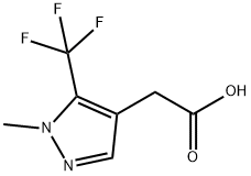 2-[1-methyl-5-(trifluoromethyl)-1H-pyrazol-4-yl]ac etic acid