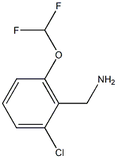 2-Chloro-6-(difluoroMethoxy)benzyl aMine