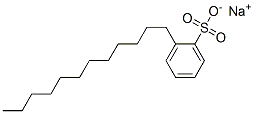 sodium o-dodecylbenzenesulphonate