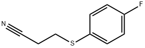 Propanenitrile, 3-[(4-fluorophenyl)thio]-