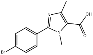 2-(4-BROMO-PHENYL)-3,5-DIMETHYL-3H-IMIDAZOLE-4-CARBOXYLIC ACID