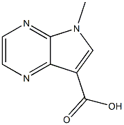 5-methyl-5H-pyrrolo[2,3-b]pyrazine-7-carboxylic acid