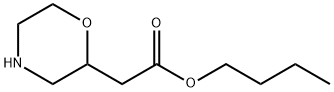 butyl 2-(morpholin-2-yl)acetate