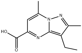 3-ethyl-2,7-dimethylpyrazolo[1,5-a]pyrimidine-5-c arboxylic acid