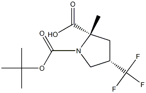 1-(叔丁基)-2-甲基(2S,4S)-4-(三氟甲基)吡咯烷-1,2-二羧酸酯