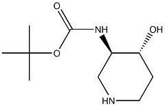 tert-butyl N-[(3R,4R)-4-hydroxypiperidin-3-yl]carbamate