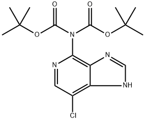 Imidodicarbonic acid, 2-(7-chloro-1H-imidazo[4,5-c]pyridin-4-yl)-, 1,3-bis(1,1-dimethylethyl) ester