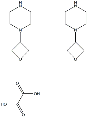 1-(Oxetan-3-yl)piperazine heMioxalate