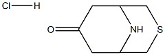 3-Thia-9-azabicyclo[3.3.1]nonan-7-one hydrochloride