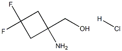 (1-amino-3,3-difluorocyclobutyl)methanol hydrochloride